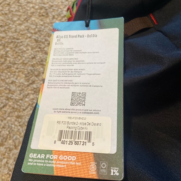Cotopaxi Allpha 35L travel backpack NWT - Picture 7 of 8